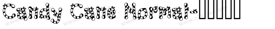 Candy Cane Normal字体转换